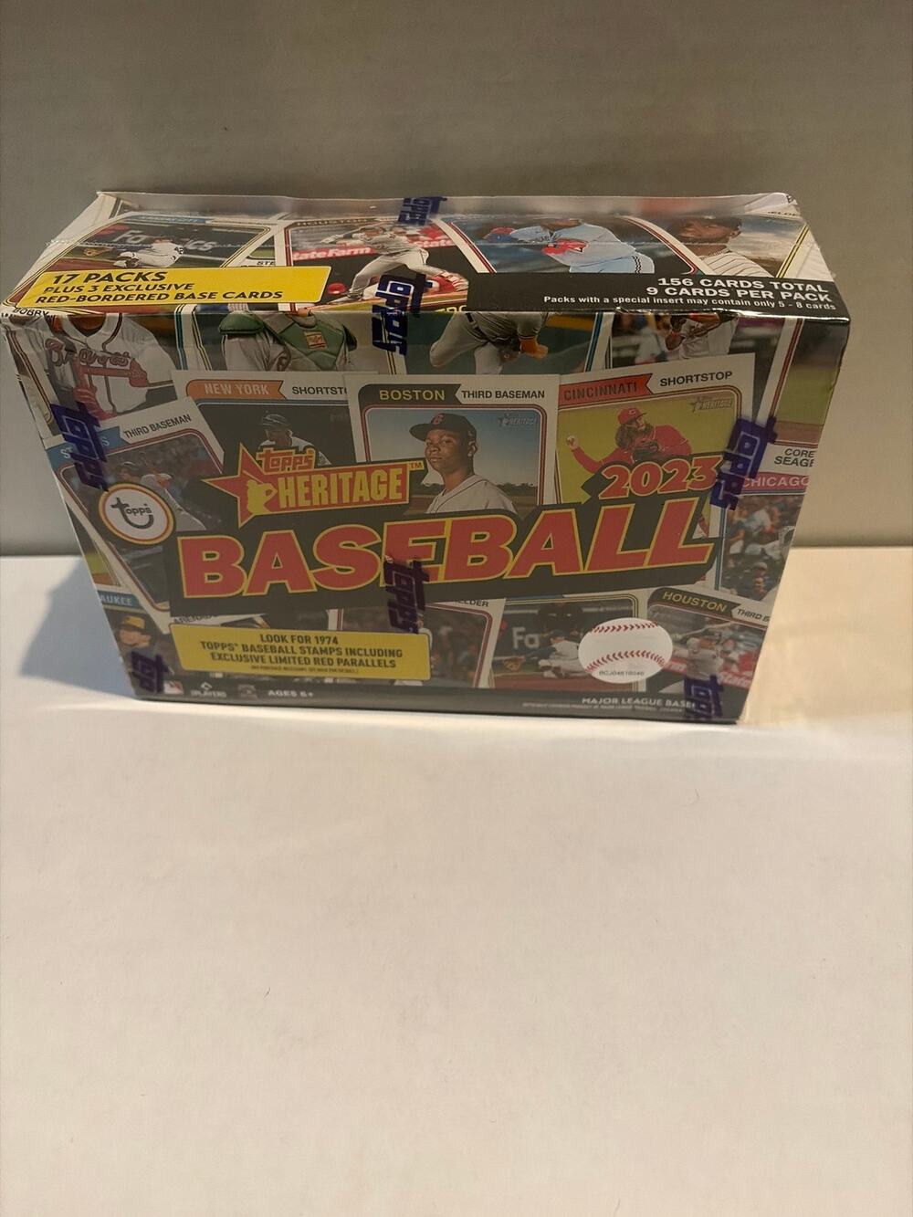 2023 tools heritage baseball 2023 mega box 156 cards